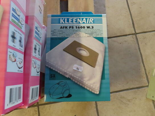 Diverse støvsugeposer 