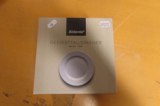 8 stk. Deserttallerkener ALDENTE 