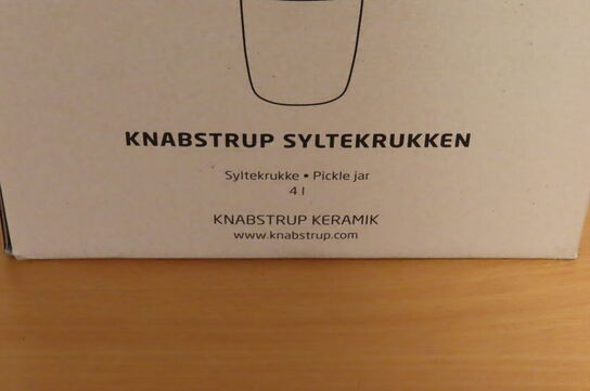 2 stk. Syltekrukker KNABSTRUP