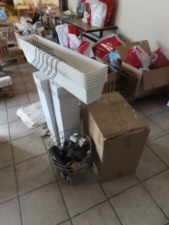 Plantekasser, kunstigttræ 