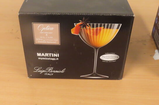 8 stk. Martini glas 