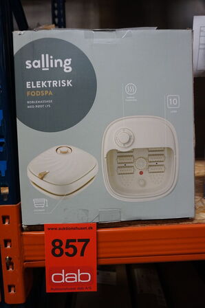 Salling foldbar fodspa med boblemassage 