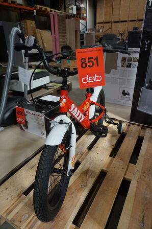 Puch Sally pige juniorcykel 1 gear 16" - rød