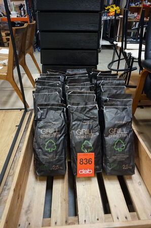 18 pk Martinsen Grillbriketter, 2,5 kg 