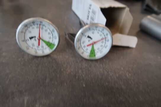 2 stk. termometer