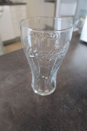 18 stk. Coca-Cola glas 0,5 l