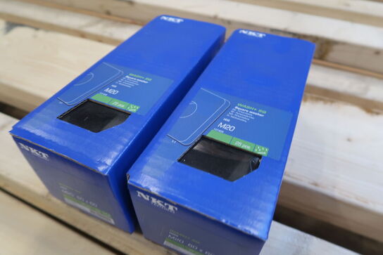 50 stk. skiver M20 60x60 mm