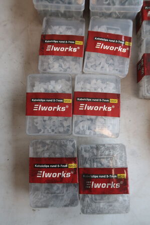 2500 stk. kabel clips