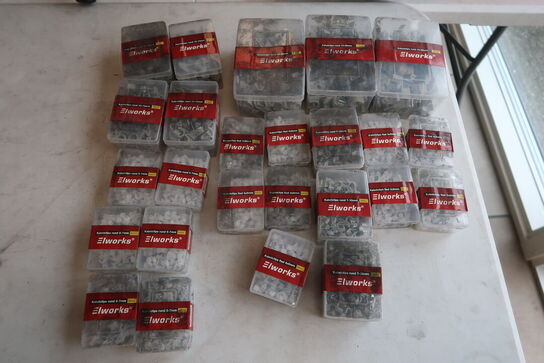 2500 stk. kabel clips
