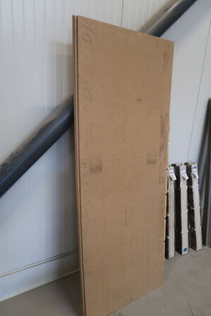 3 stk. MDF plader 8 mm