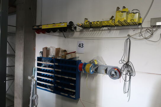 Ledninger samt sorteringsreoler