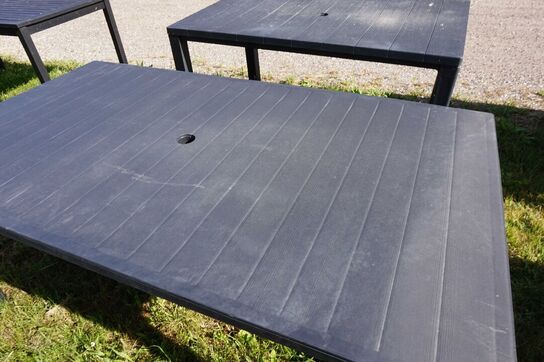3 stk Plast haveborde 