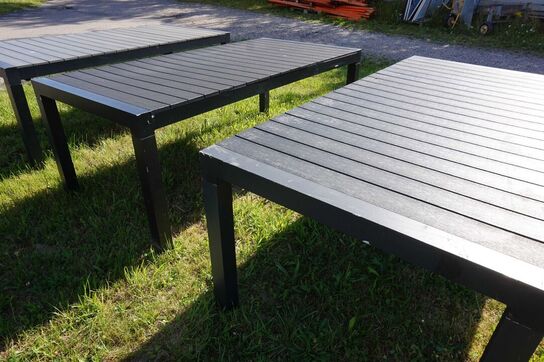 3 stk Canberra haveborde 