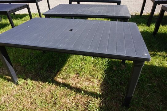 3 stk Plast haveborde 