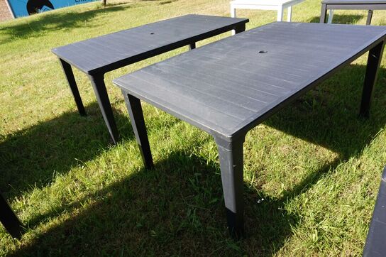 3 stk Plast haveborde 
