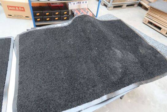 4 stk. måtter, sort