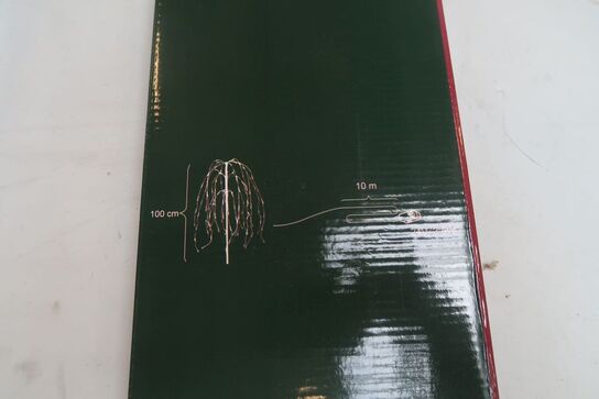 4 stk. hængepil med lys