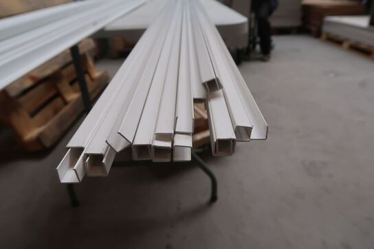 20 stk. forkantslister, hvid