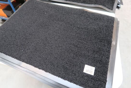 4 stk. måtter, sort