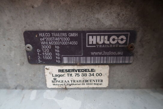 Trailer HULCO Medax-2 B 3000kg