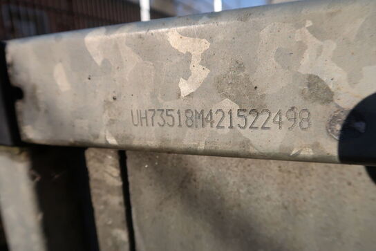 Maskintrailer VARIANT 3518M4 - 3500kg