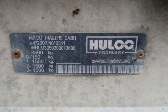 Trailer HULCO Medax-3 A 3500kg
