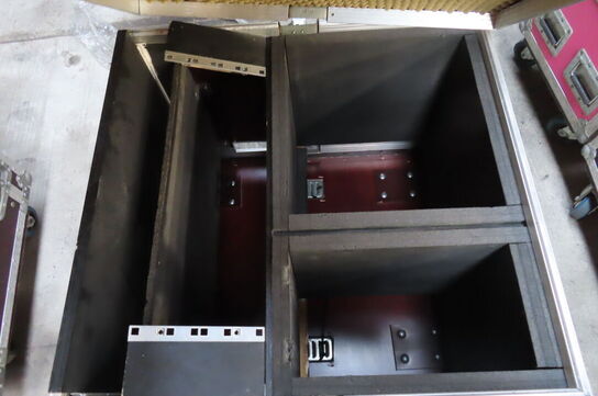 2 stk flightcase uden indhold
