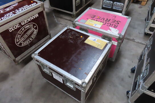 2 stk flightcase uden indhold