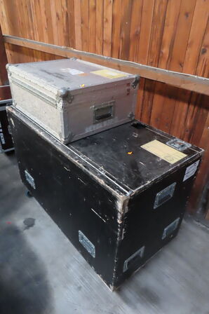 2 stk flightcase uden indhold