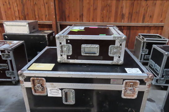 2 stk flightcase uden indhold