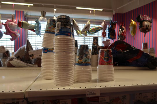 Div. Festtilbehør, BLUE, STITCH m.fl.