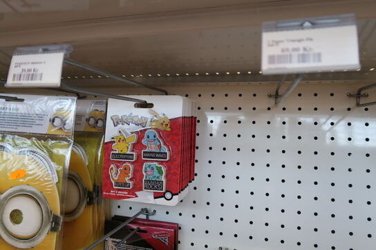 Div. Festtilbehør HARRY POTTER, MINIONS m.fl.