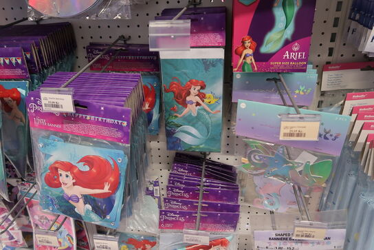 Div. Festtilbehør DISNEY, MY LITTLE PONY m.fl.