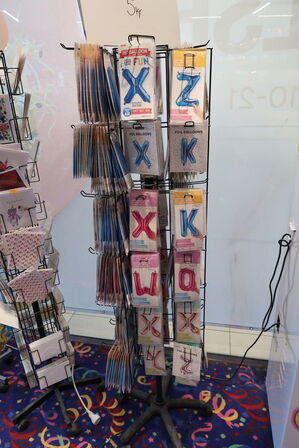 Div. Balloner med bogstaver