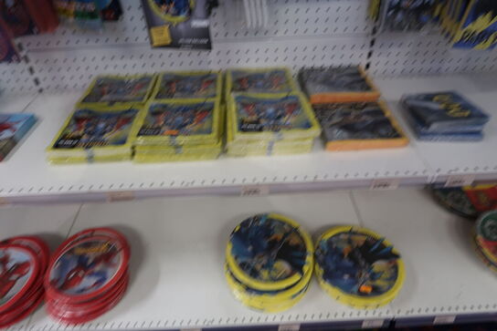 Div. Festtilbehør AVENGERS, SPIDER-MAN, BATMAN m.fl.