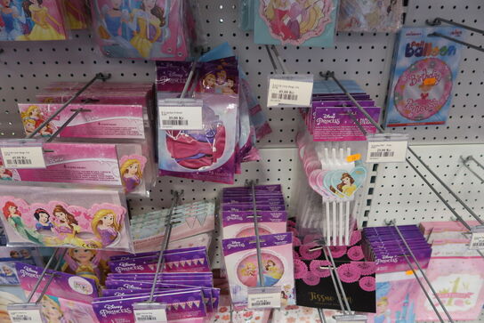 Div. Festtilbehør DISNEY, FROST m.fl.