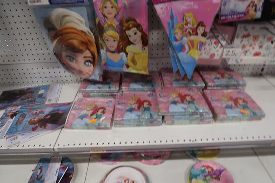 Div. Festtilbehør DISNEY, FROST m.fl.