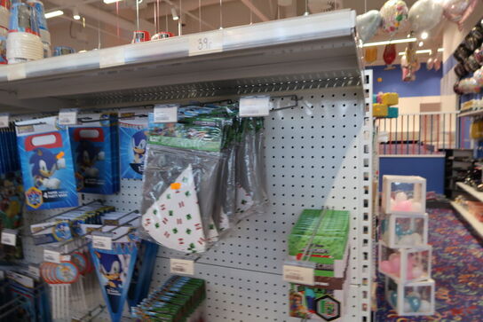 Div. Festtilbehør DISNEY, SONIC m.fl.