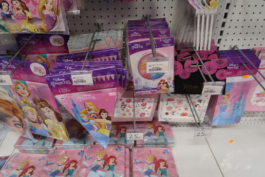 Div. Festtilbehør DISNEY, FROST m.fl.