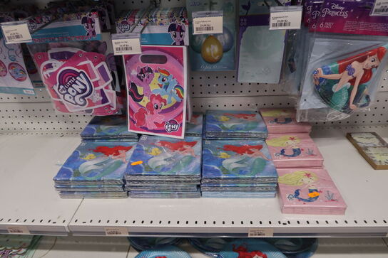 Div. Festtilbehør DISNEY, MY LITTLE PONY m.fl.