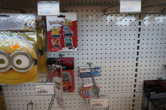 Div. Festtilbehør HARRY POTTER, MINIONS m.fl.