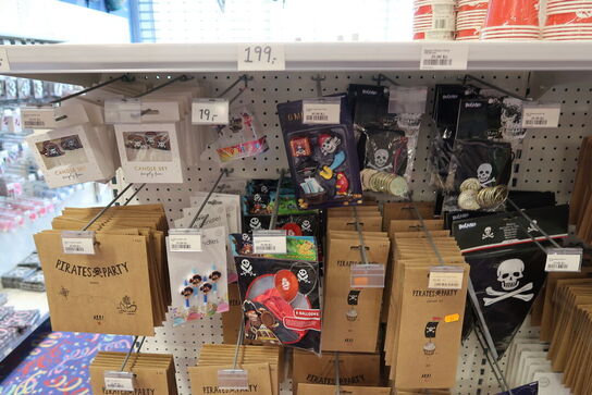 Div. Pirat festtilbehør