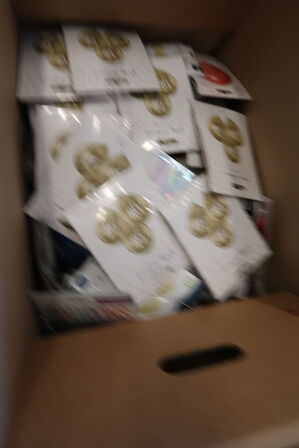 Kasse med div. Balloner