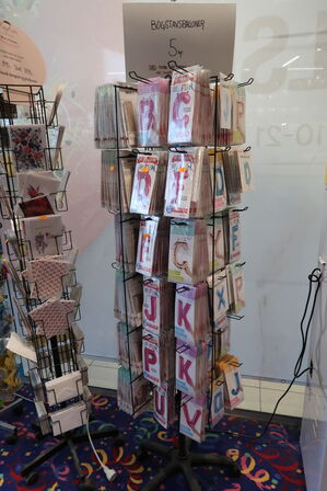 Div. Balloner med bogstaver