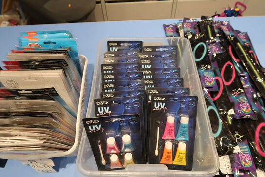 Div. UV-maling, festtilbehør m.m.