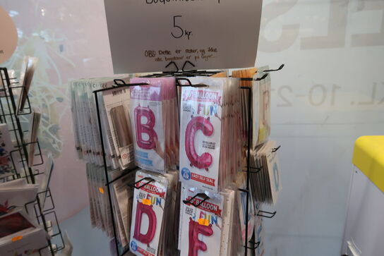 Div. Balloner med bogstaver