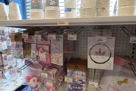 Div. Festtilbehør DISNEY, MY LITTLE PONY m.fl.