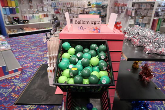 Div. Ballonvægte m.m.