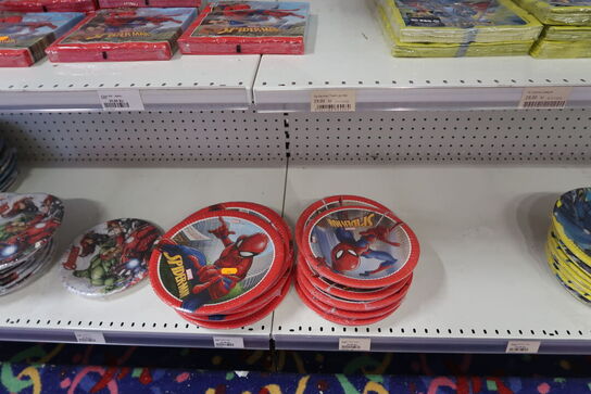 Div. Festtilbehør AVENGERS, SPIDER-MAN, BATMAN m.fl.