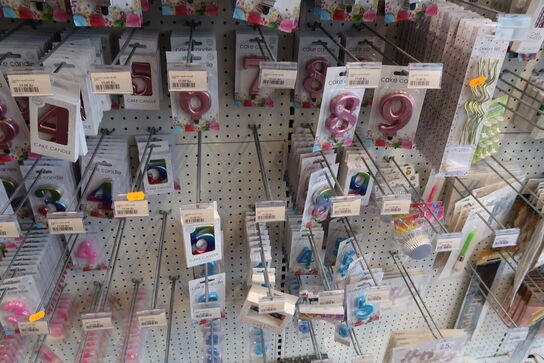 Div. Lys til kager med tal